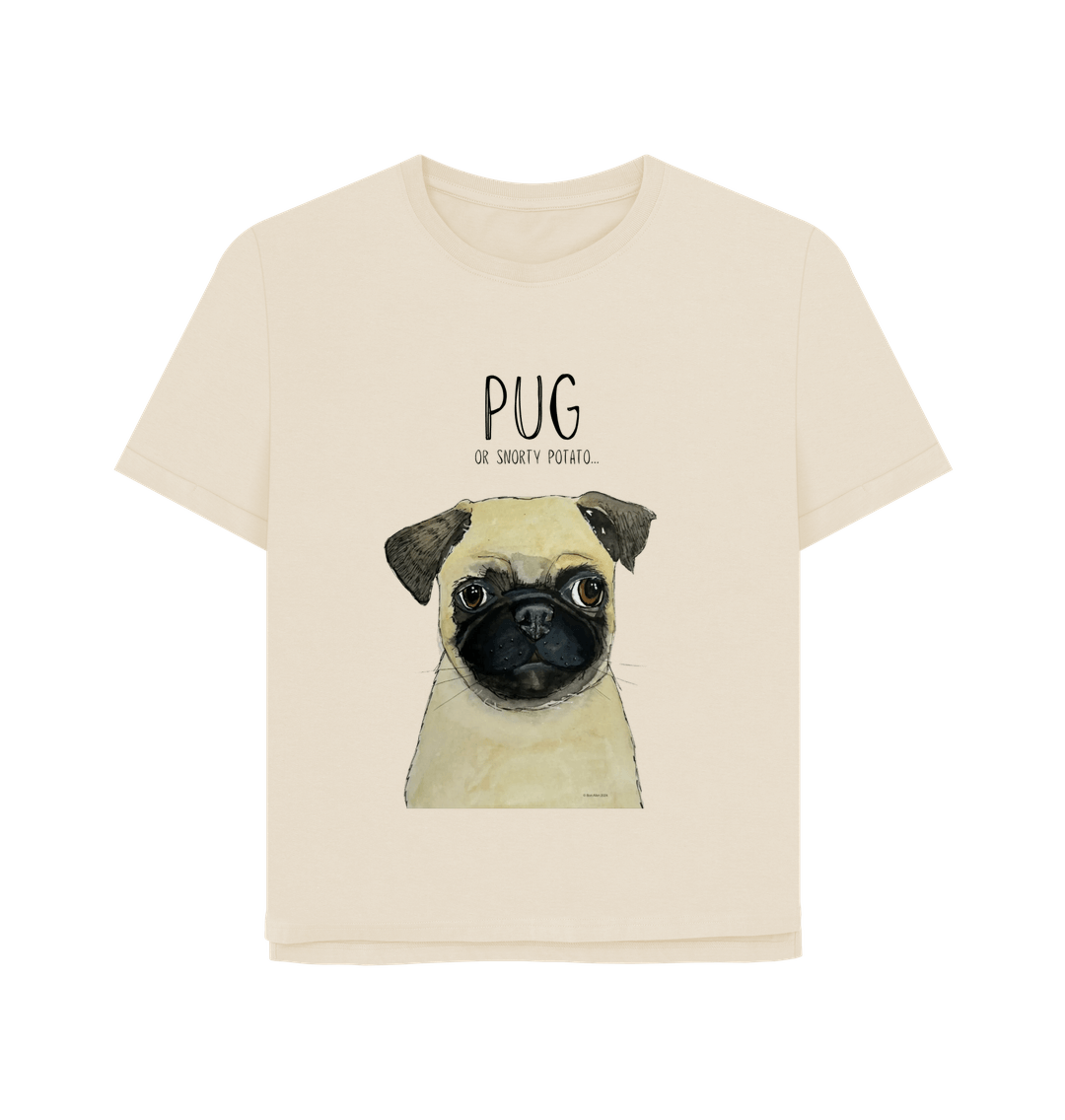 Pug Women's Relaxed Fit T Shirt
