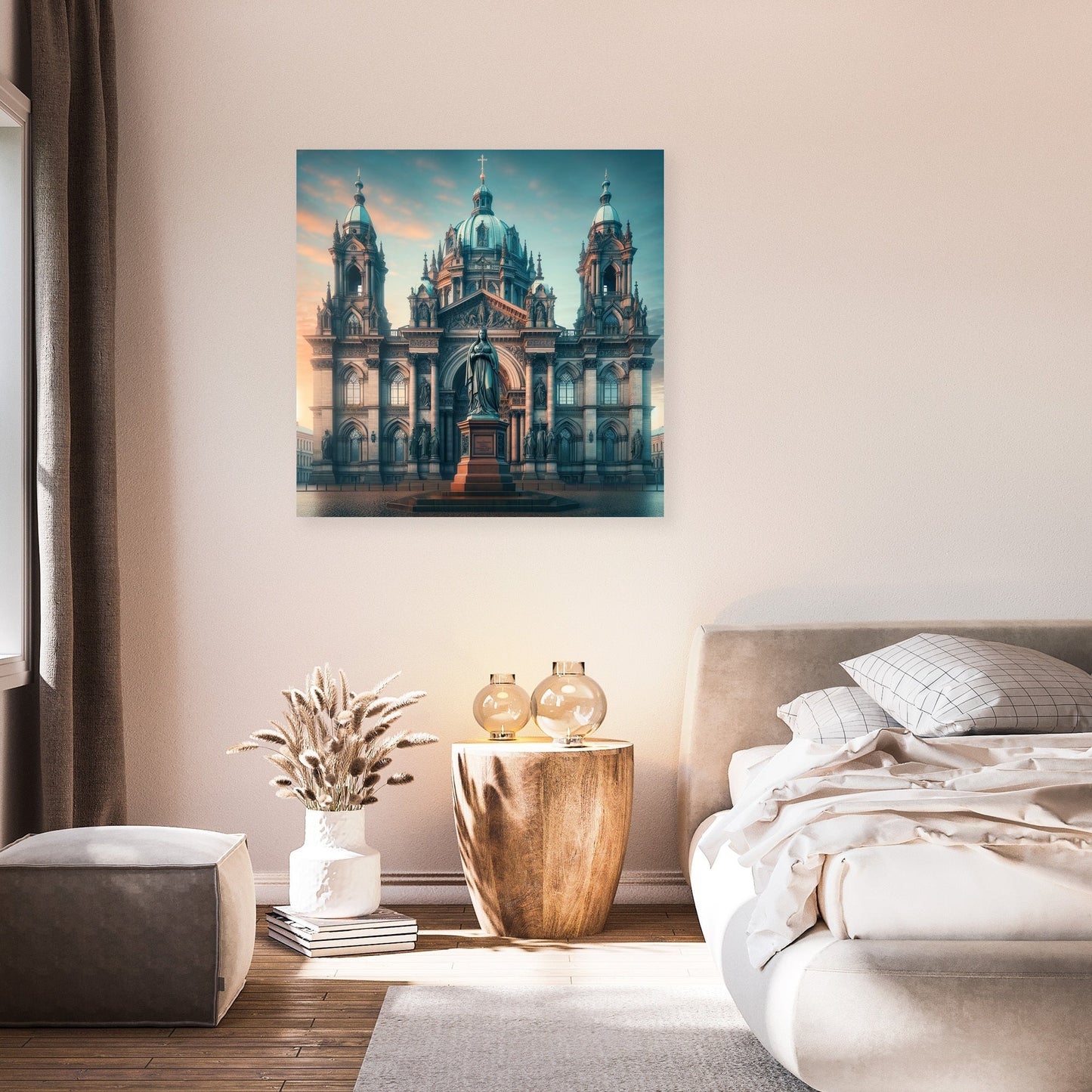 Newcastle Dawn at St. Nicholas Canvas