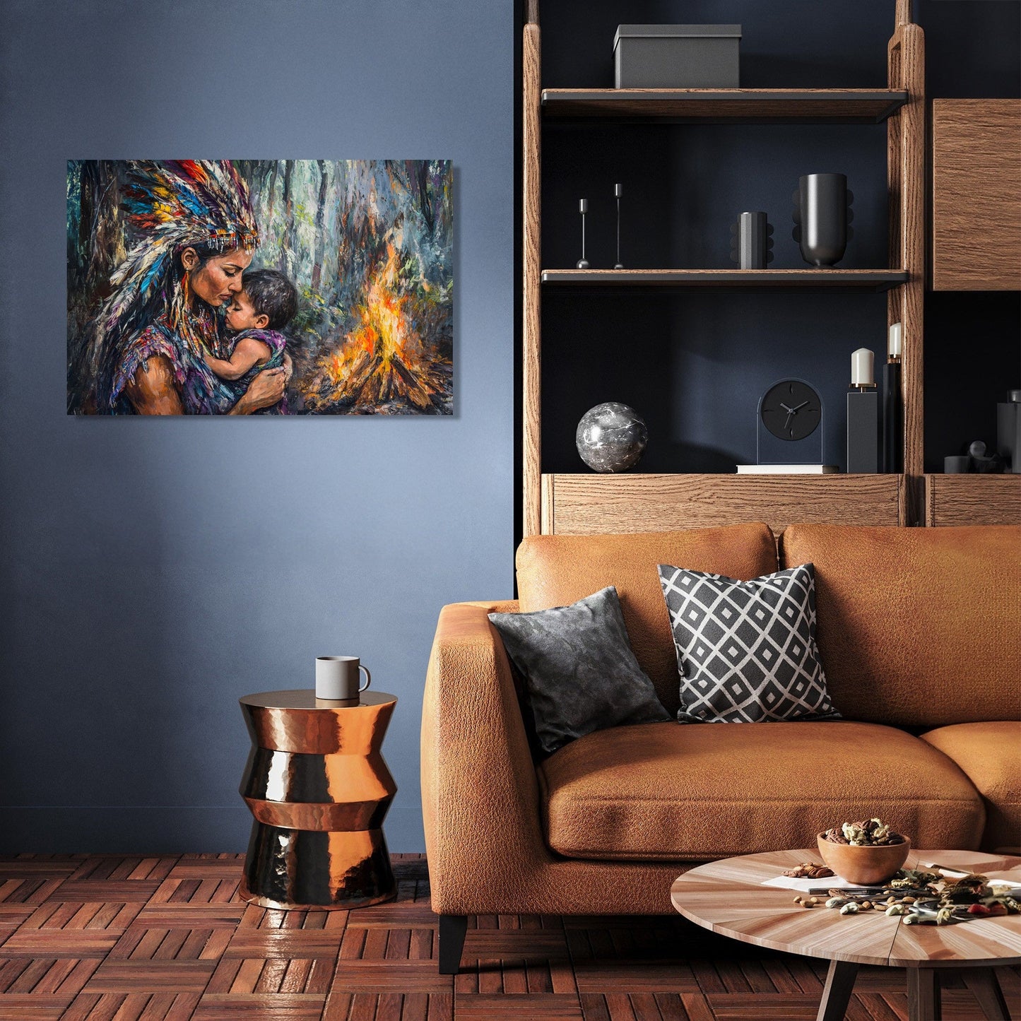 Tribal Motherhood Canvas