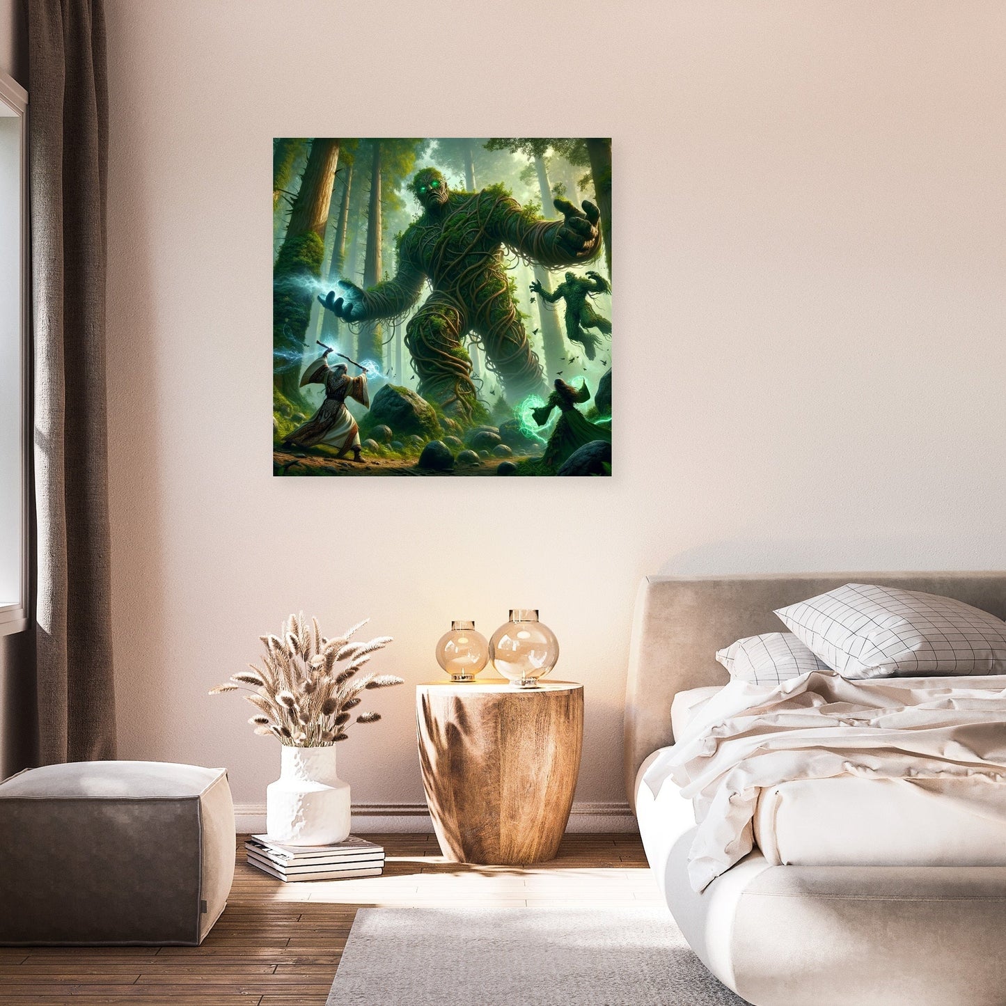 Forest Guardians' Standoff Canvas