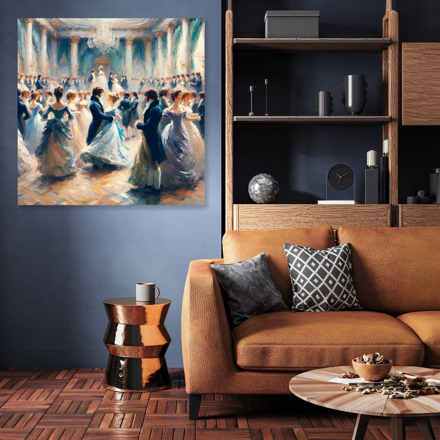 Whimsical Encounter Canvas