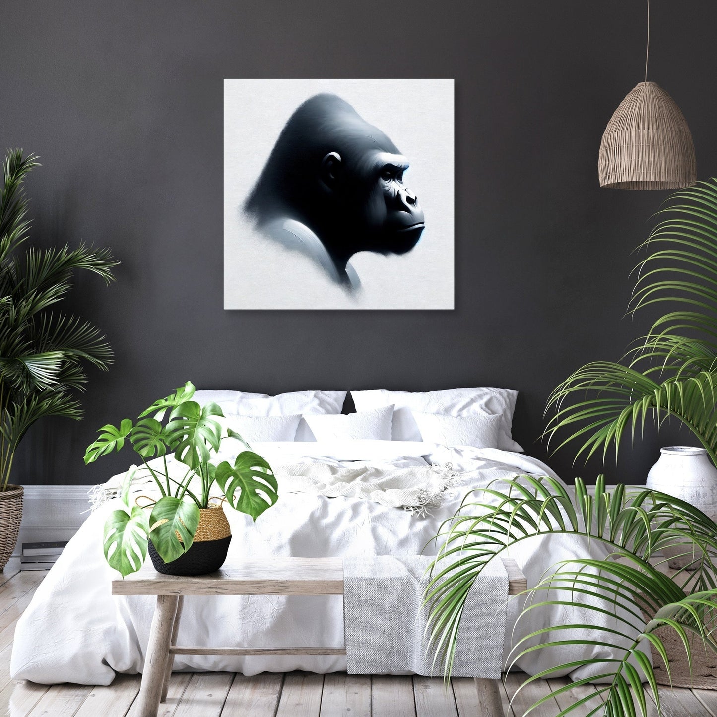 Essence of Gorilla Canvas
