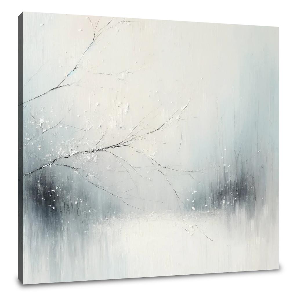 Silent Snowfall Canvas