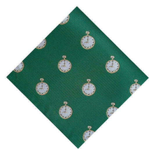Clock Pocket Square