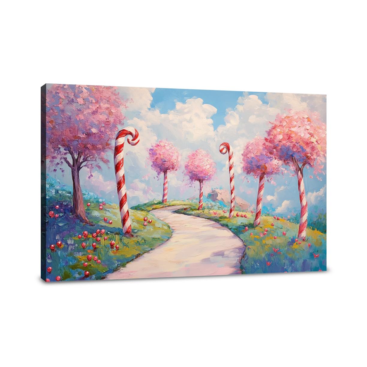 Candy Land Joyful Canvas
