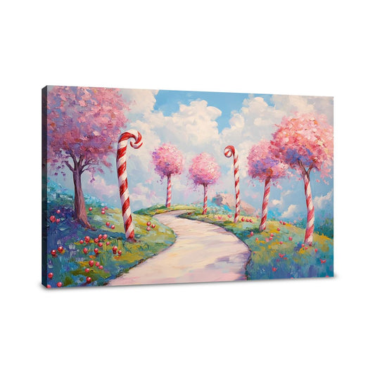Candy Land Joyful Canvas