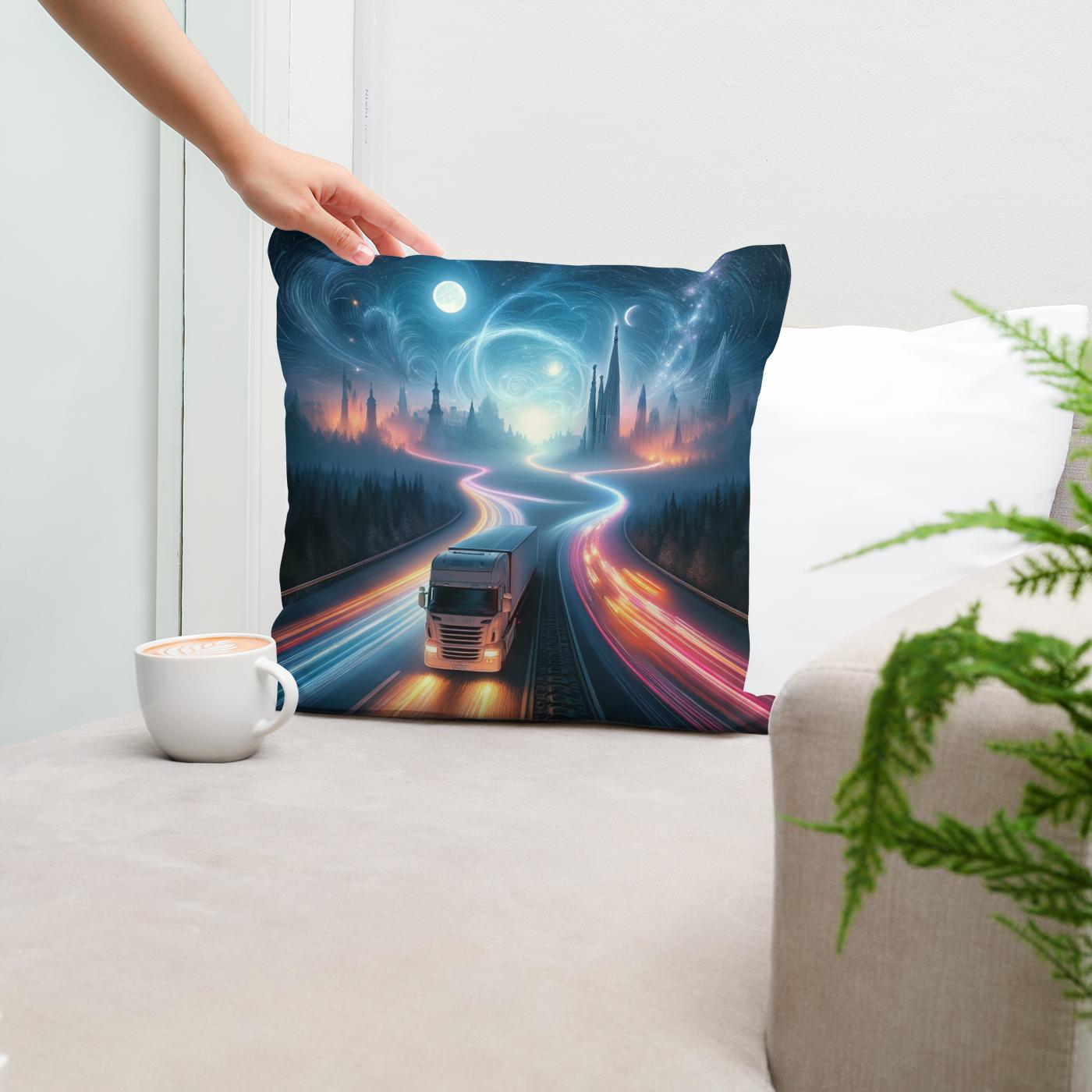 Night's Voyage Cotton Cushion