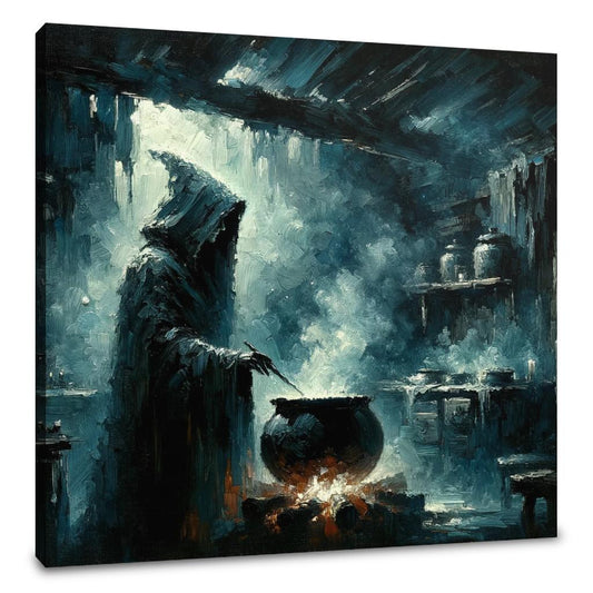 Arcane Brew Witch Canvas