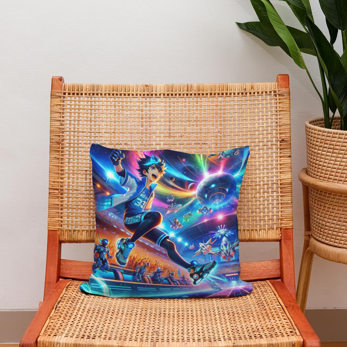Interstellar Sports Showdown Cotton Cushion