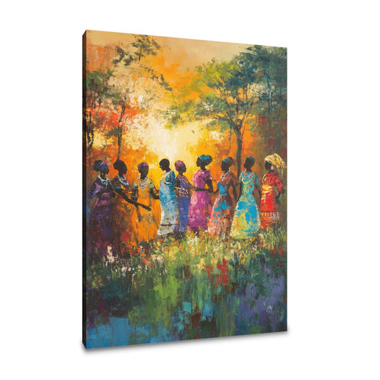 Dancing Spirits Canvas