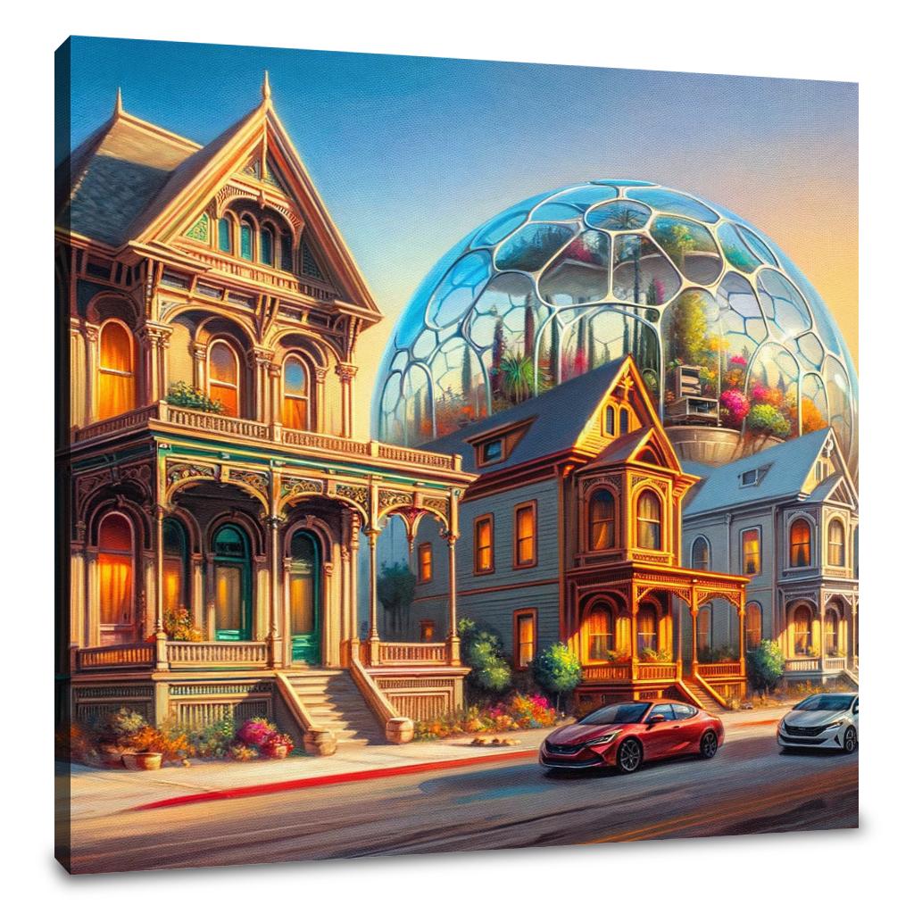 EcoHistoric Haven Canvas