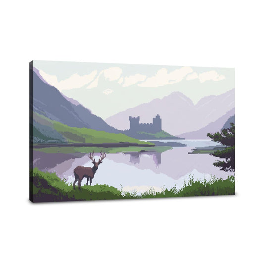 Highland Stag Canvas