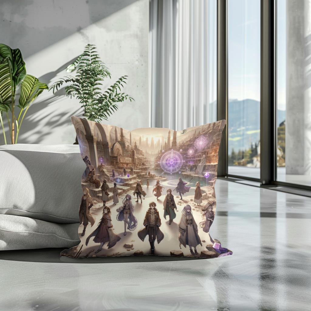 Reincarnation Chronicles Cotton Cushion