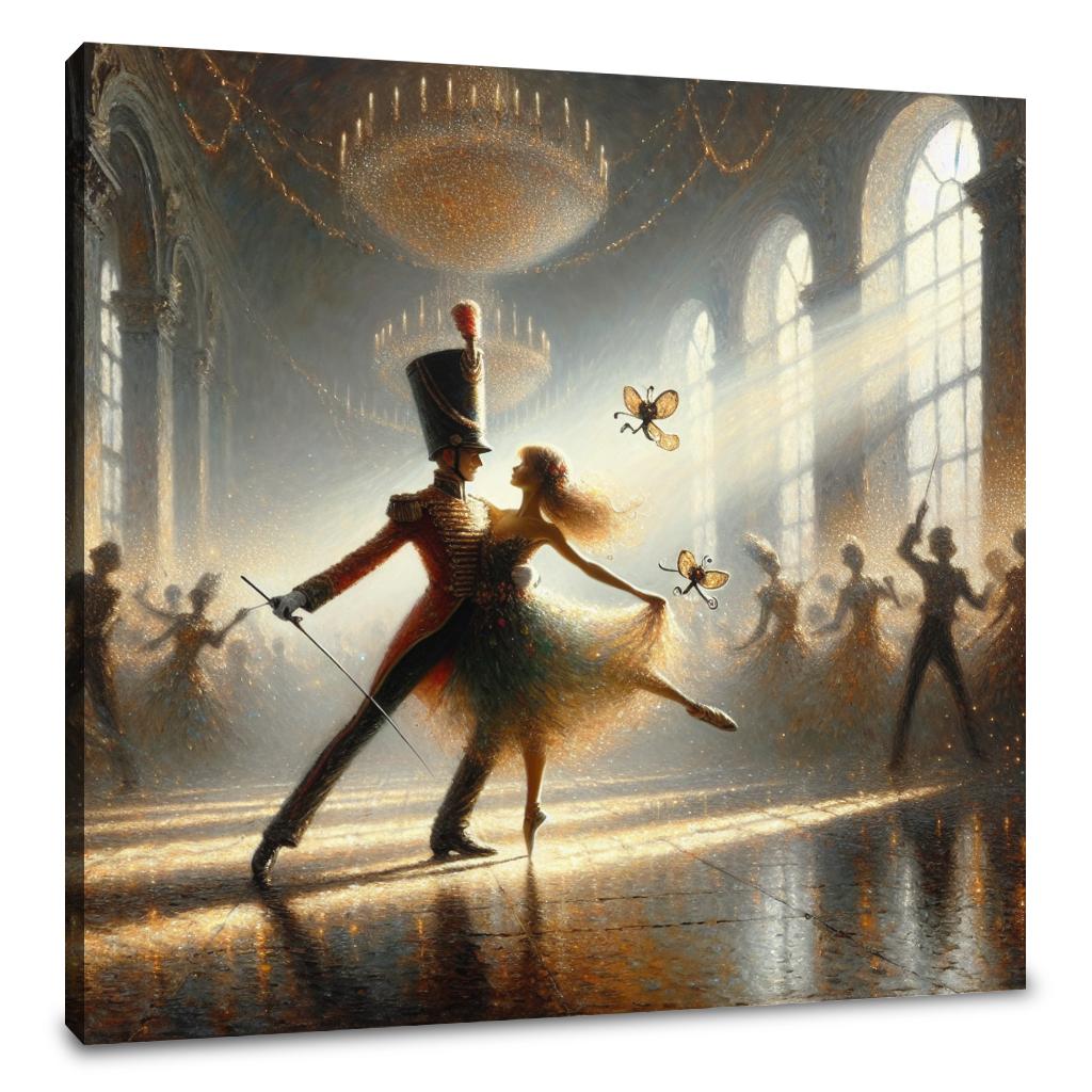 Enchanted Nutcracker Ballet Canvas