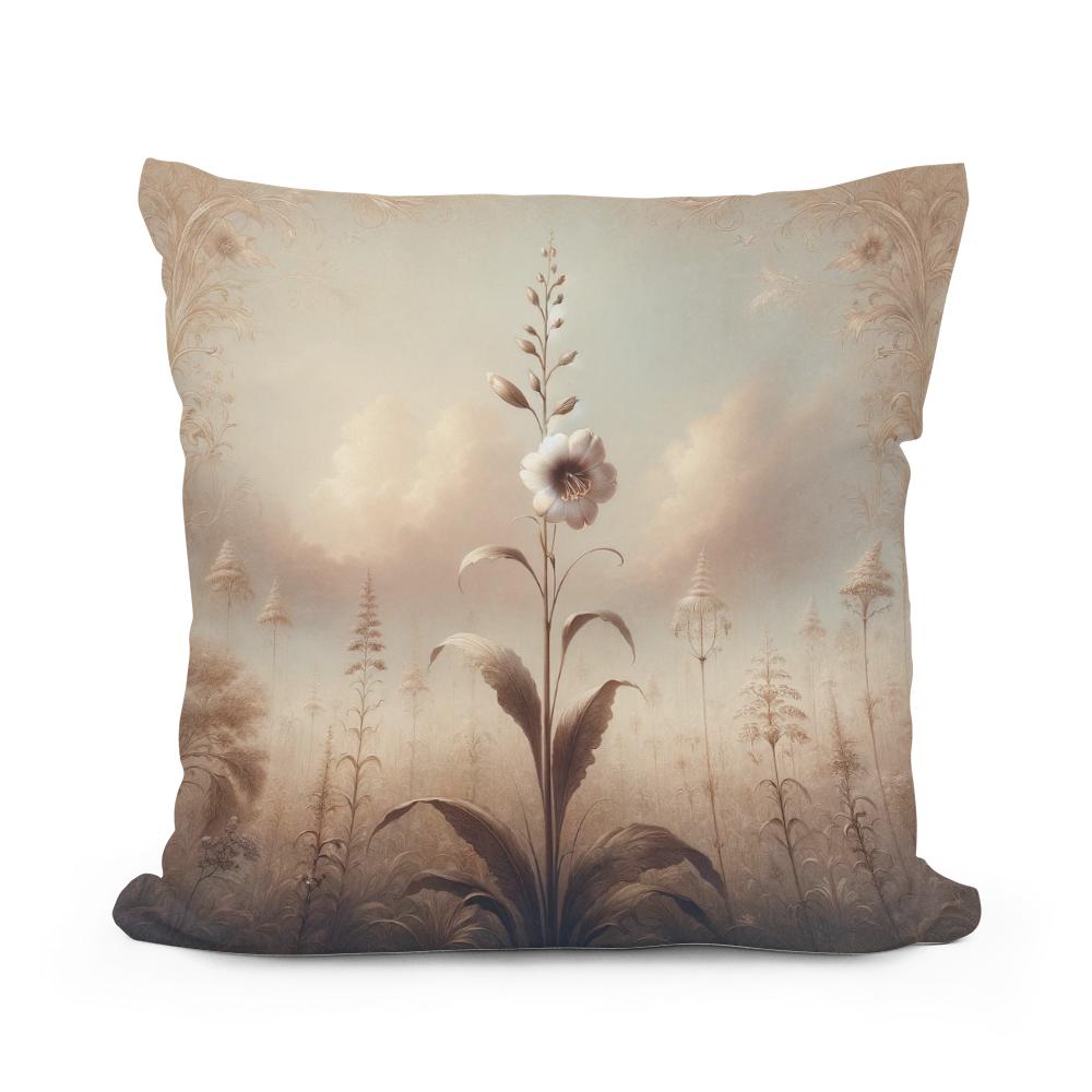Solitary Grace Cotton Cushion