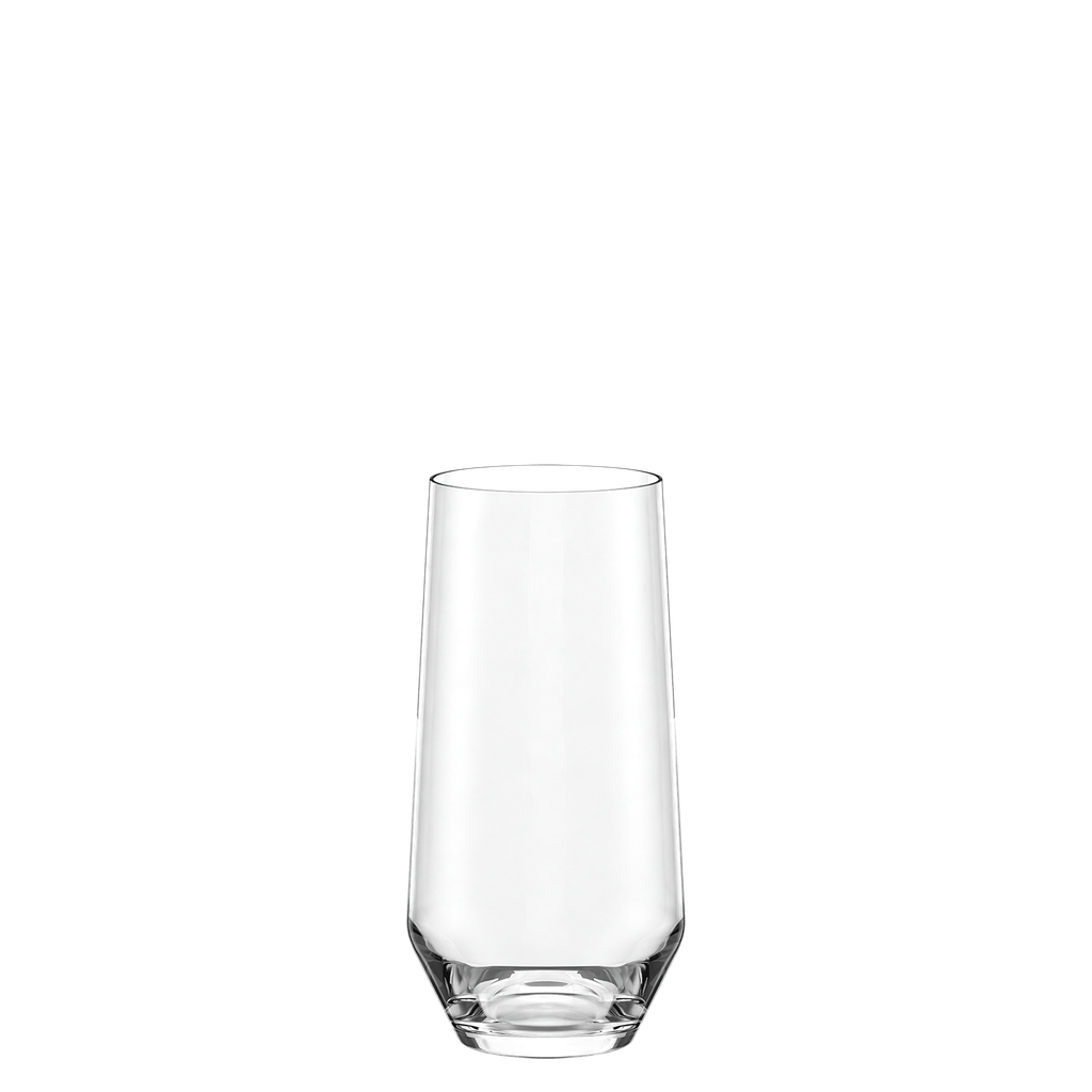 Stolzle Lausitz Quatrophil Highball Glasses - 390ml - Set of 6