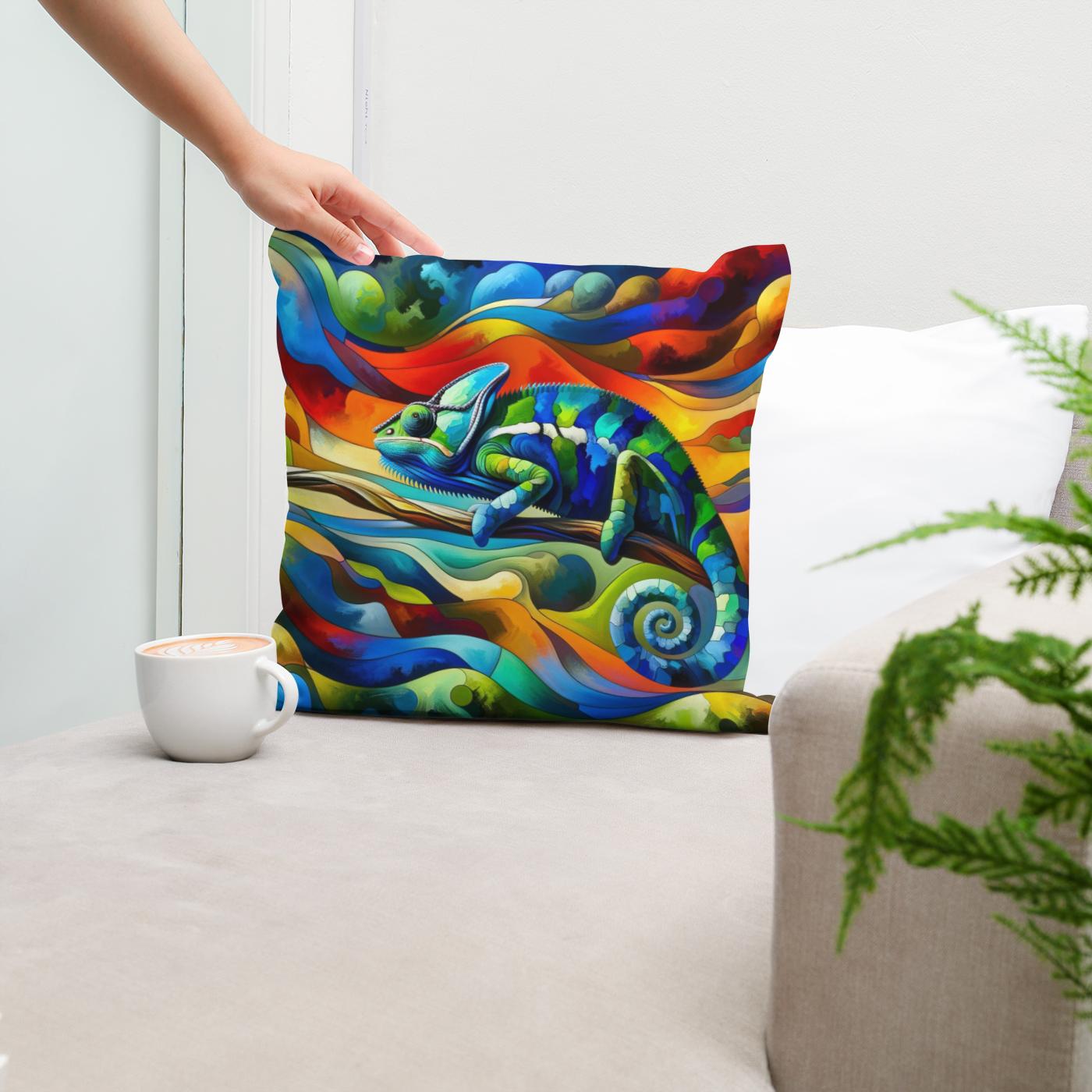 Chameleon Fusion Cotton Cushion