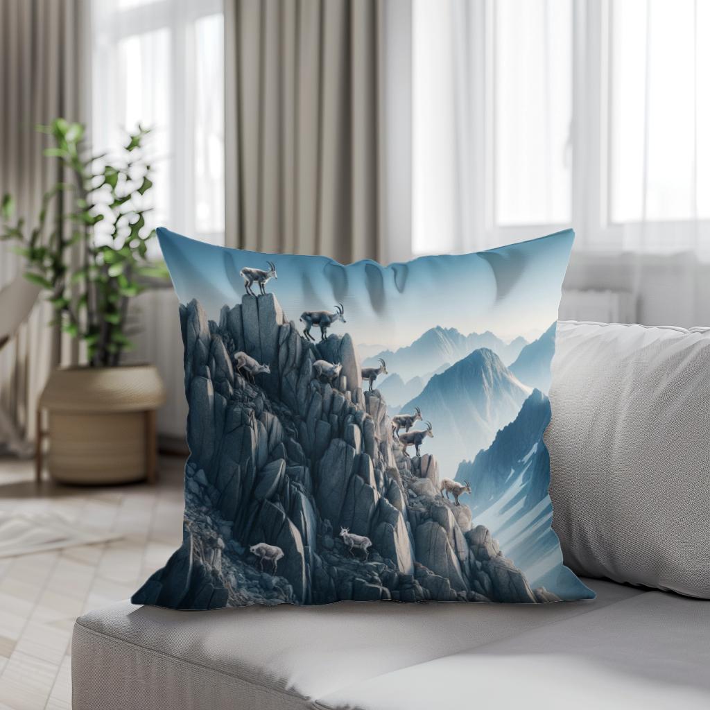 Alpine Majesty Cotton Cushion