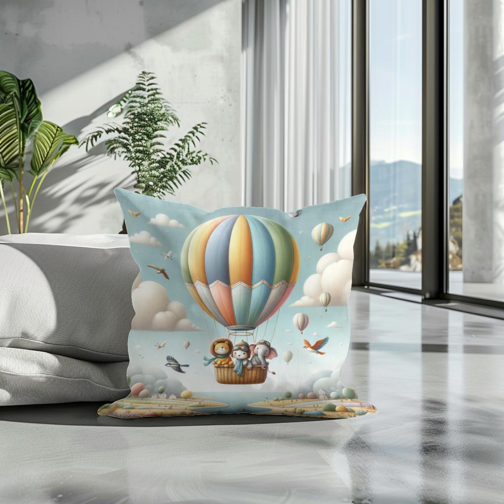 Sky Safari Cotton Cushion
