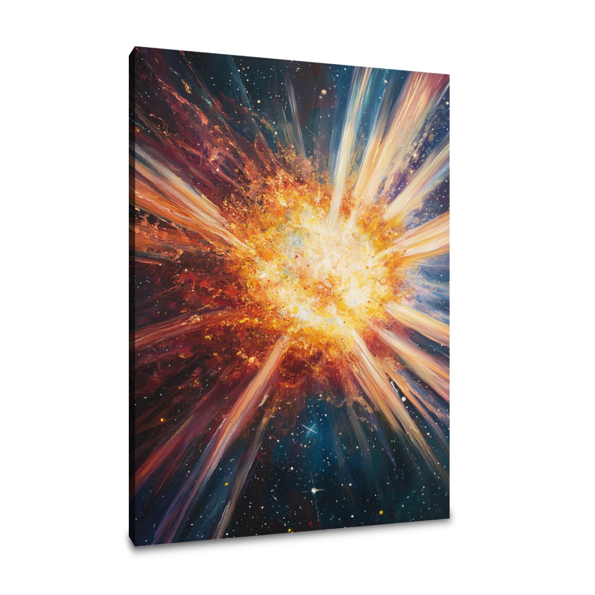 Supernova Burst Canvas