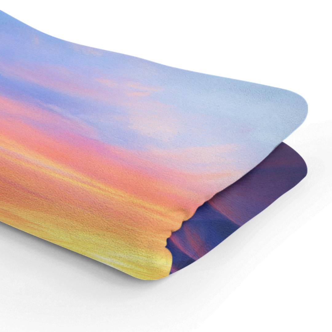 Sunset Illusion Blanket