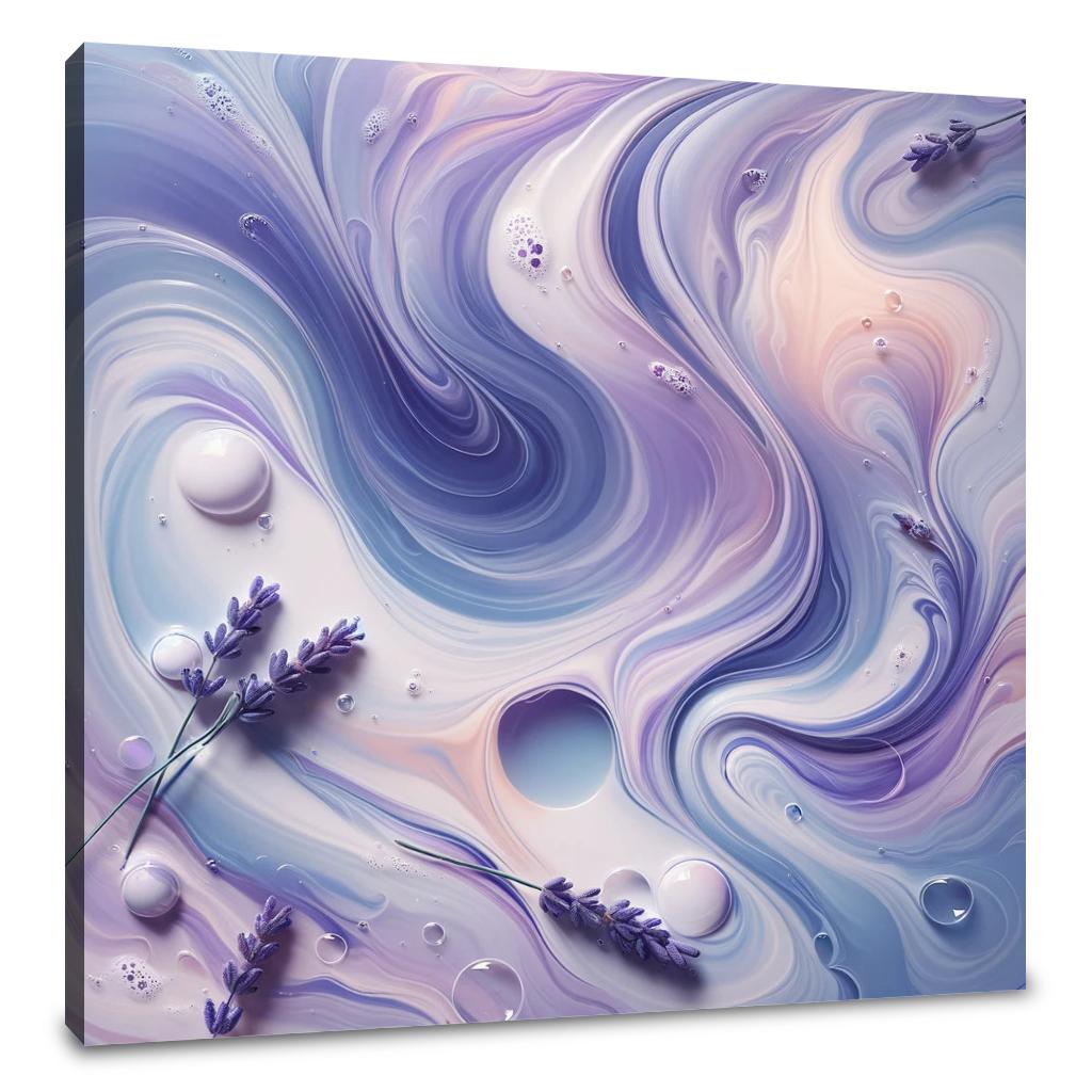 Lavender Bath Bliss Canvas