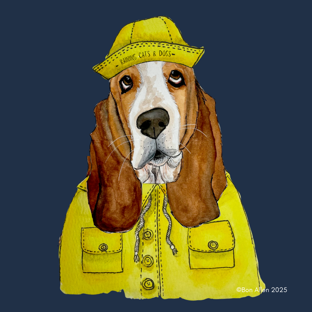 Rain or Shine, Basset Hound’s Got You Covered – High-End Golf Umbrella