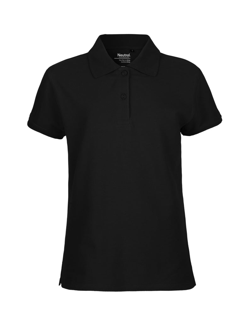 Fairtrade Organic Polo Shirt: Womens
