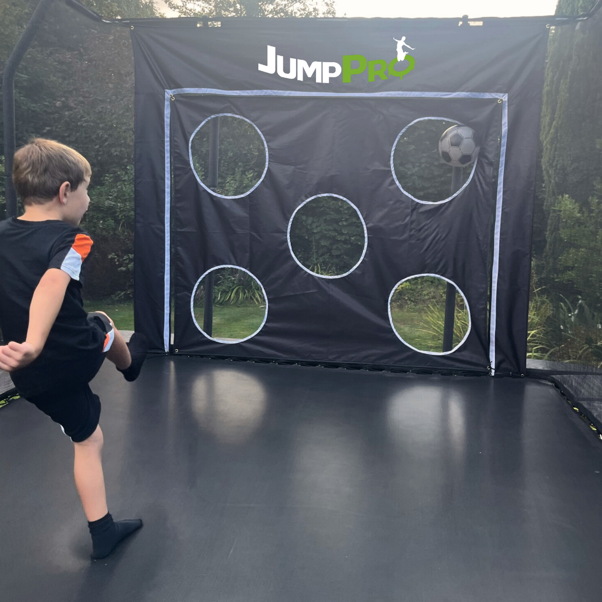 JumpPRO® Trampoline Goal (Small) - The Only Trampoline Football Goal in the World!