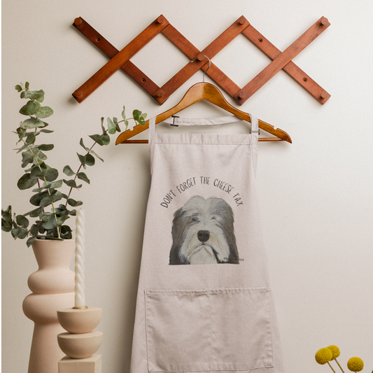 Grate Expectations: The Bearded Collie Cheese Tax Apron
