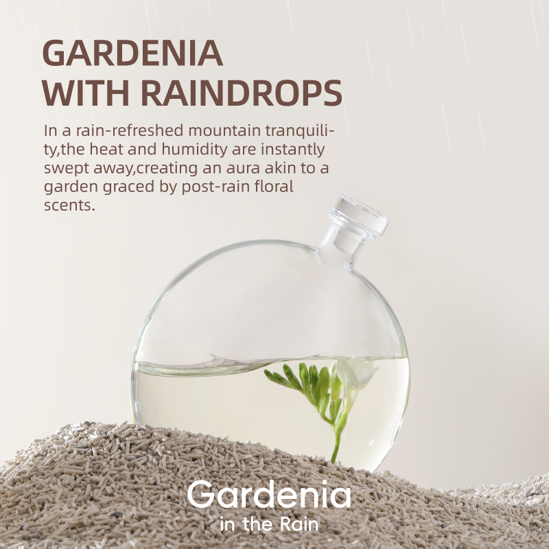 FUKUMARU Gardenia Mixed Tofu Cat Litter