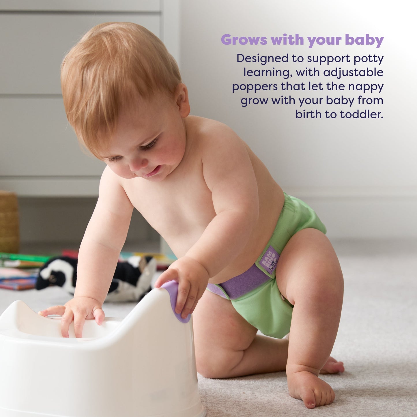 The Everything Reusable Nappy Bundle in Pastels