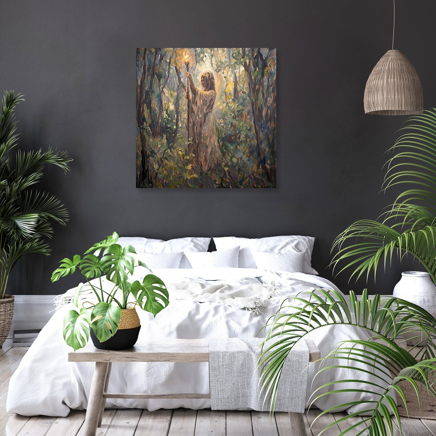 Guardian of Light Canvas