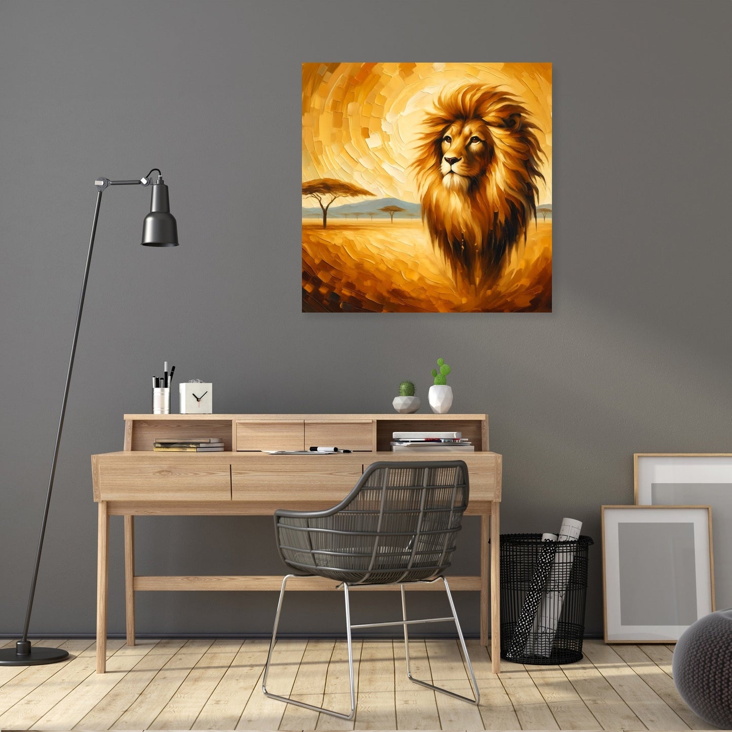 Serene Savannah King Canvas