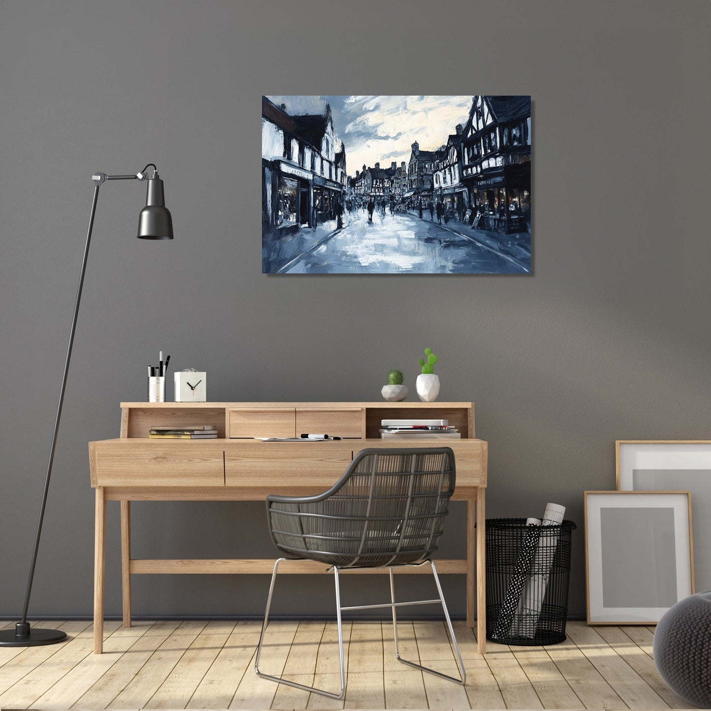 Chester Rows Twilight Canvas
