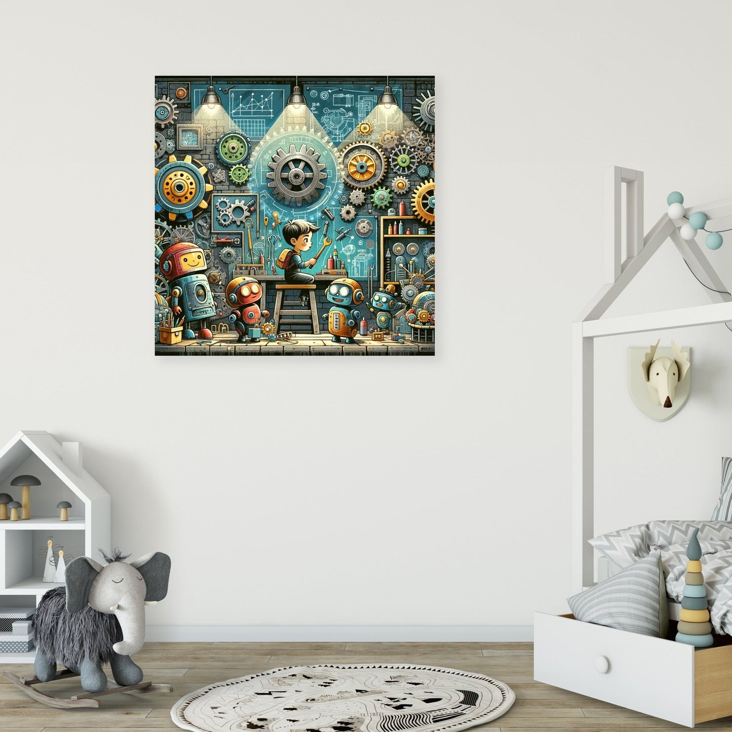 Inventor's Haven Canvas