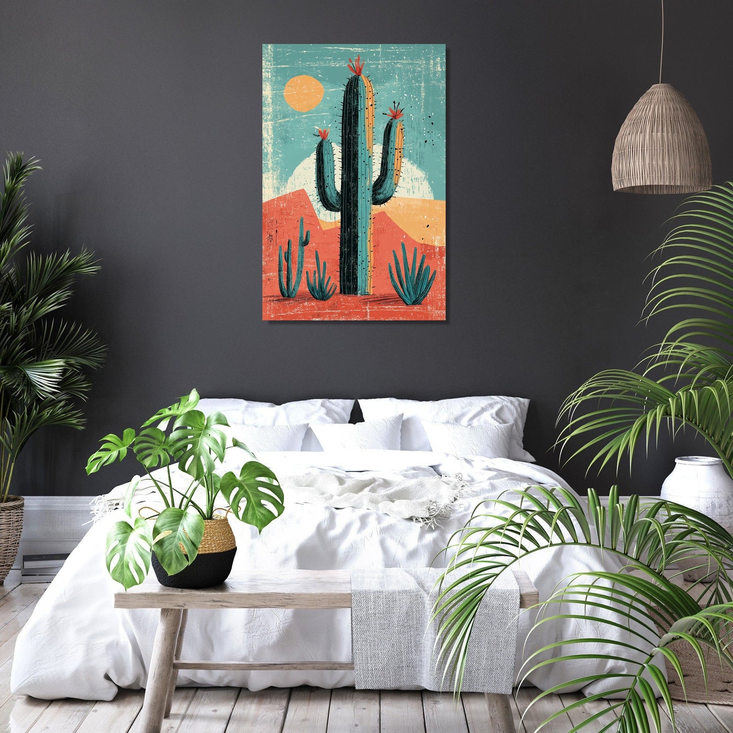 Cactus Serenade Canvas