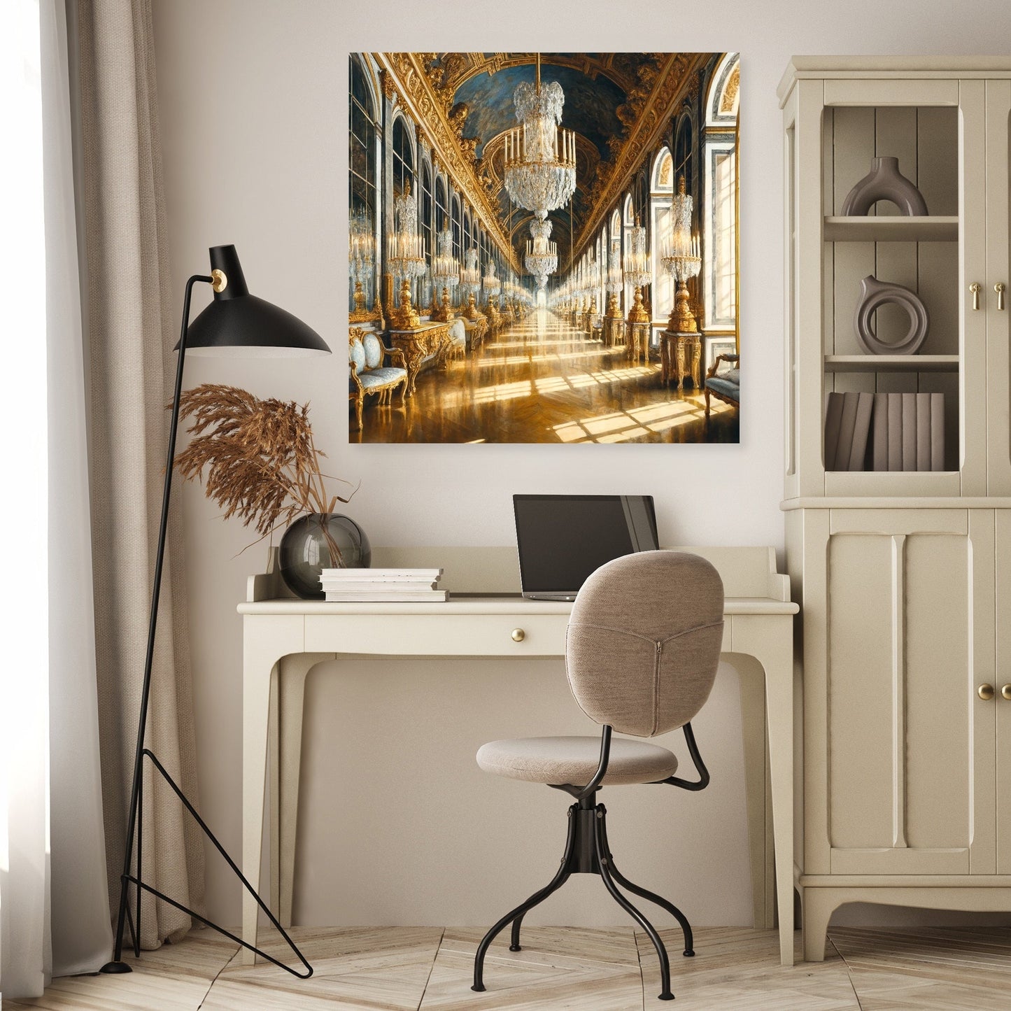 Hall of Mirrors Versailles Paris Canvas