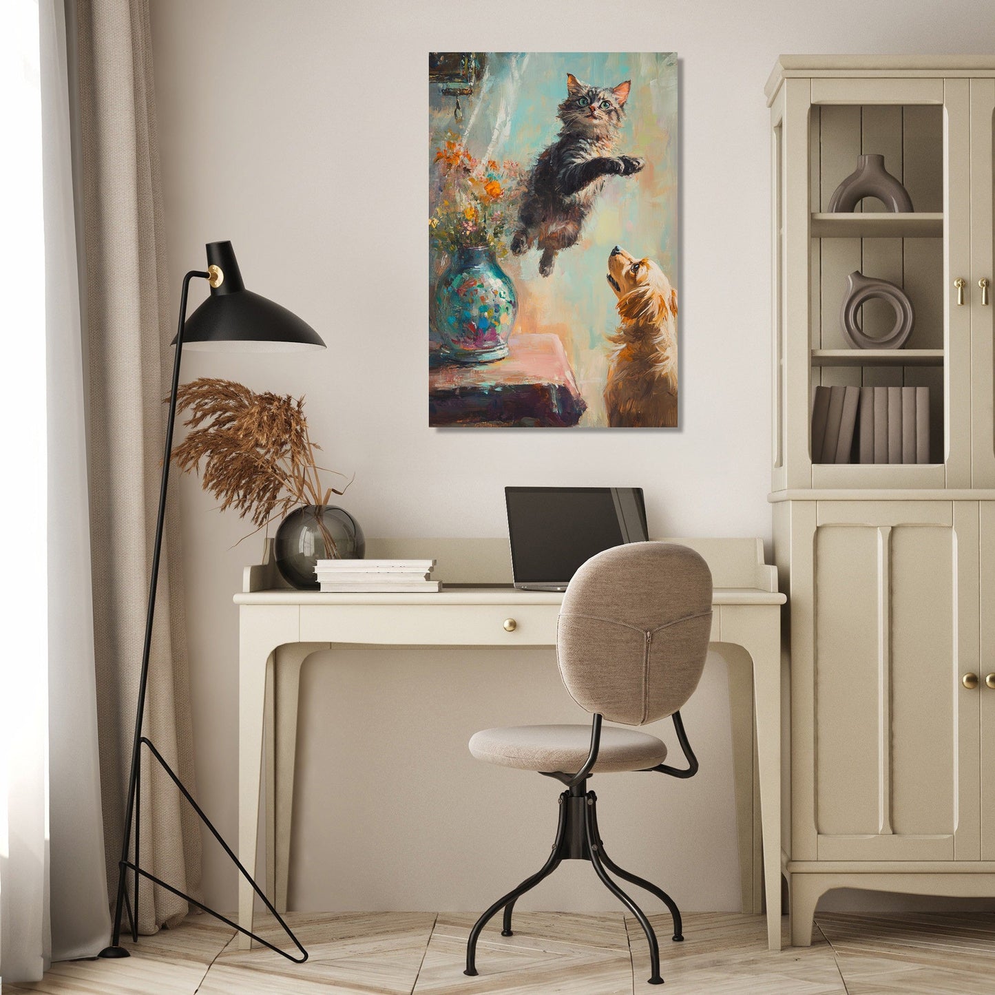 Cat's Mischief Canvas