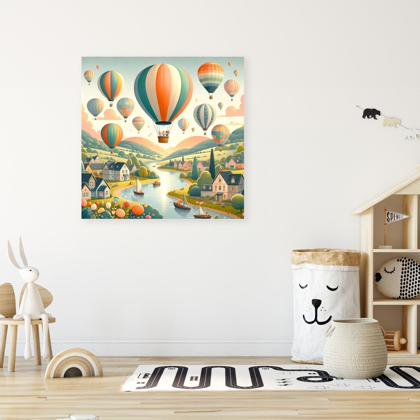 Skybound Adventure Canvas