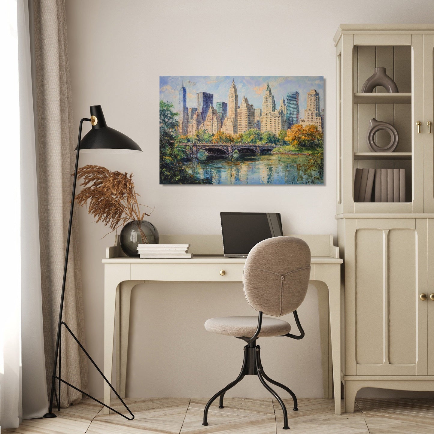 Manhattan Skyscraper Canvas