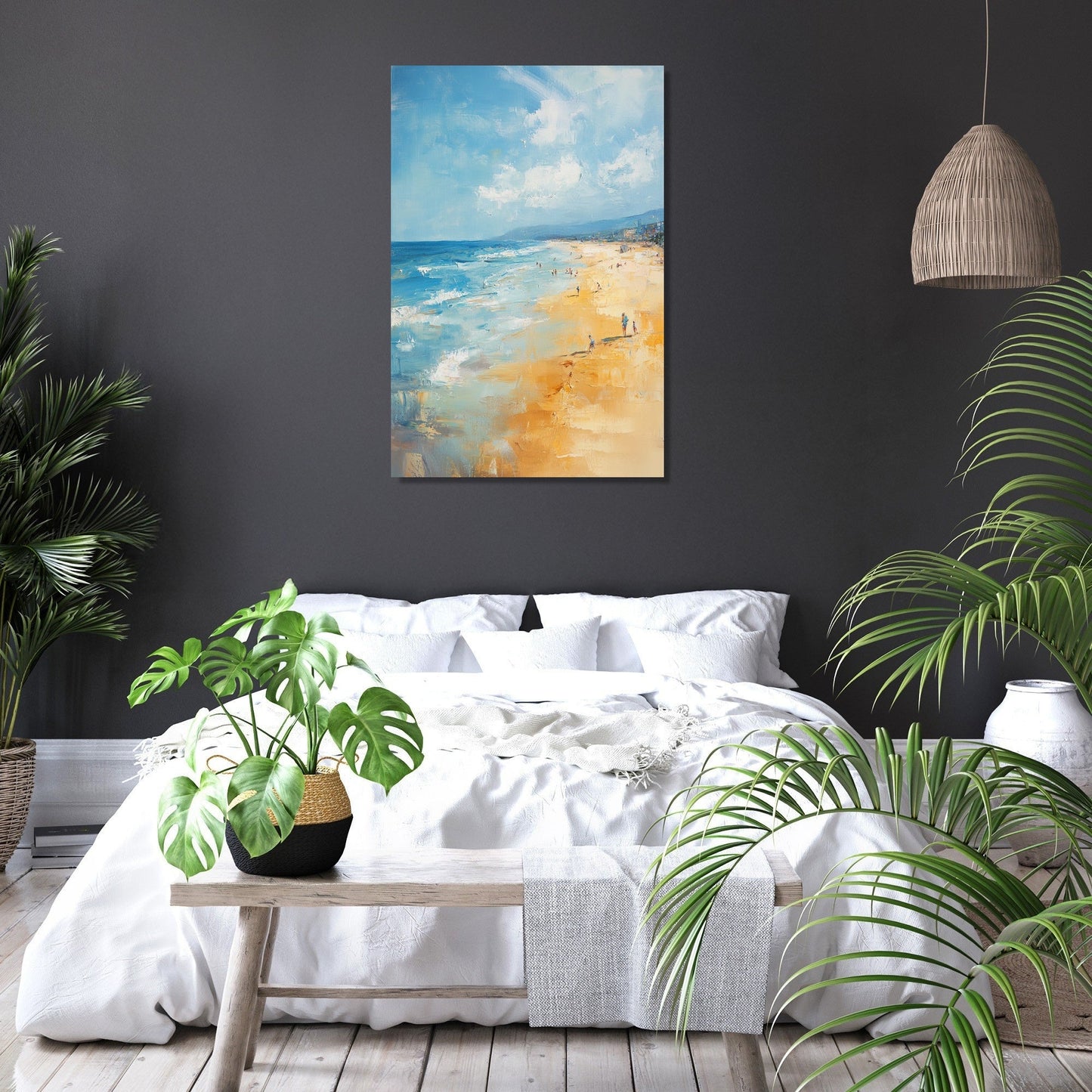 Blissful Beach Days Canvas