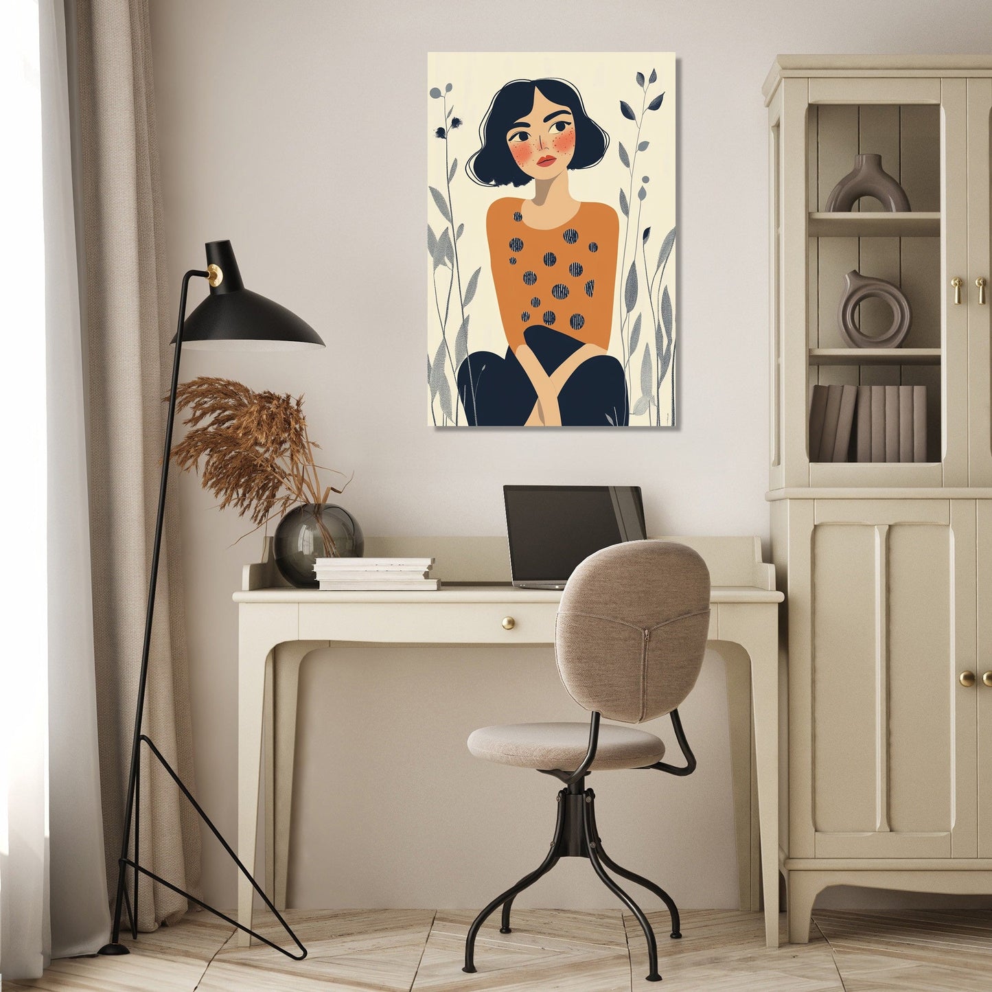 Bashful Woman's Dream Canvas