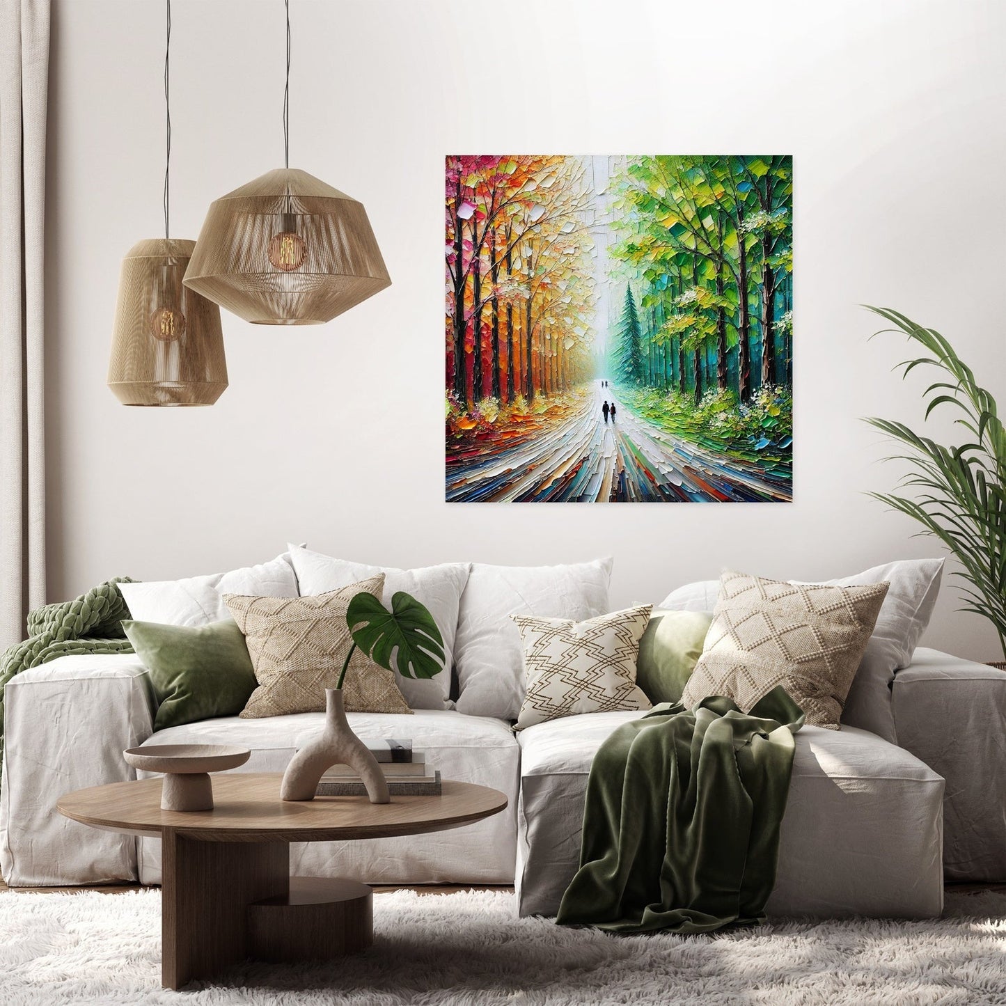 Seasons Pathway Canvas