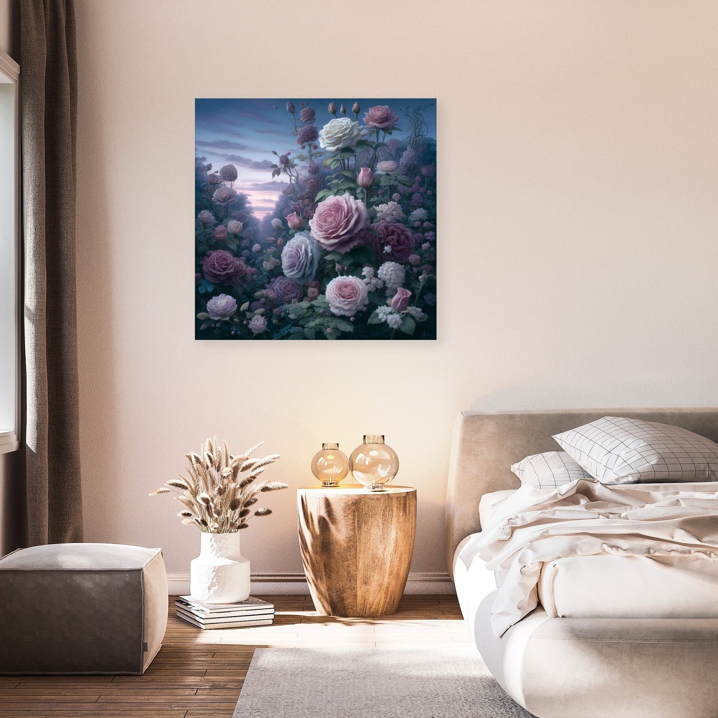 Victorian Elegance Roses Canvas
