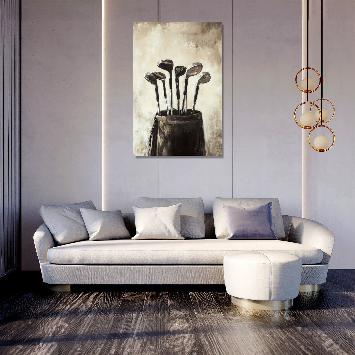 Golf Serenity Canvas