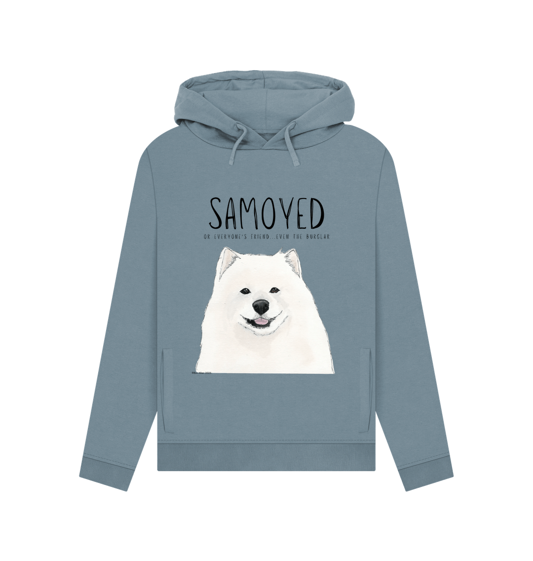 Too Cute to Guard the House – Samoyed Hoodie for Dog Lovers