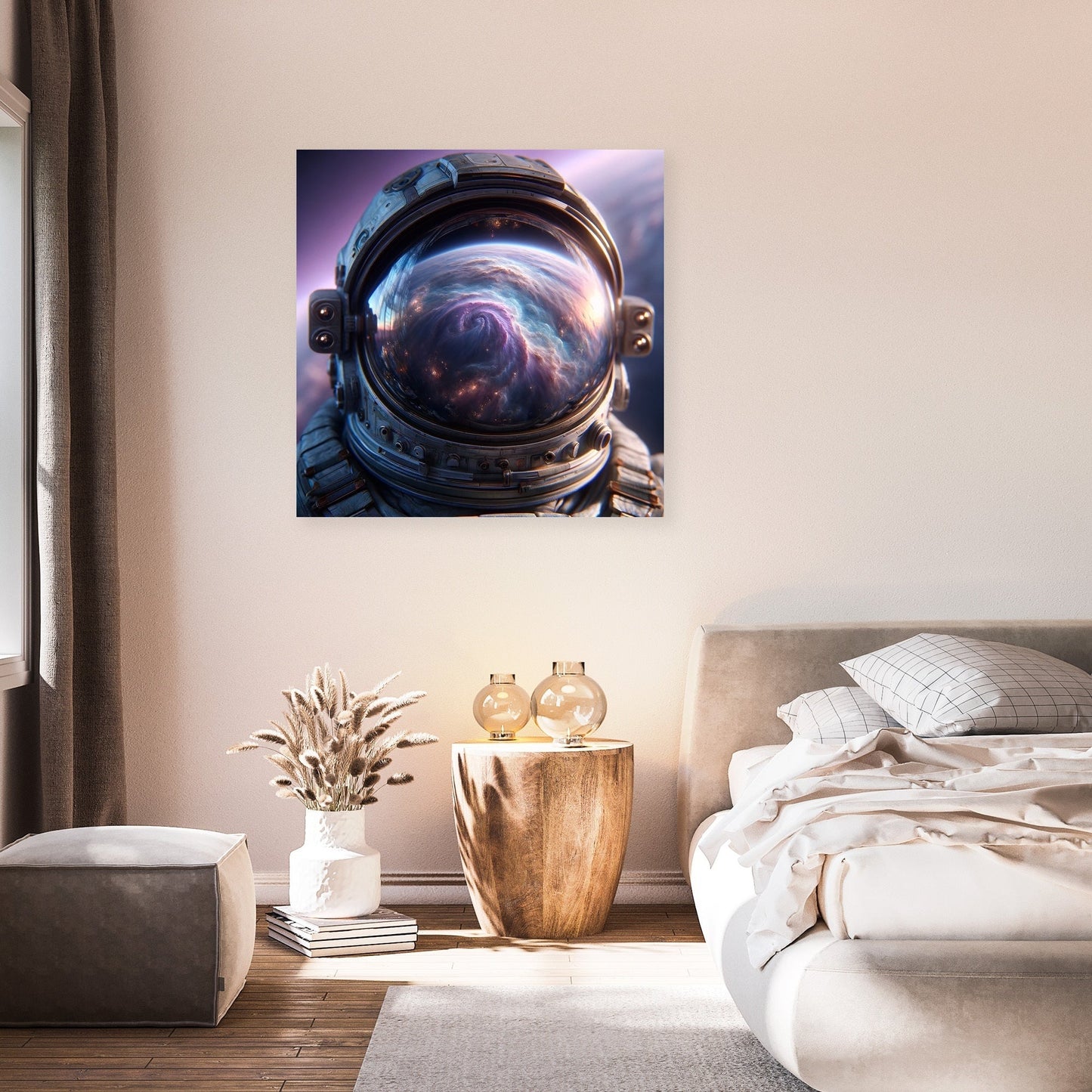 Cosmic Reflection Canvas