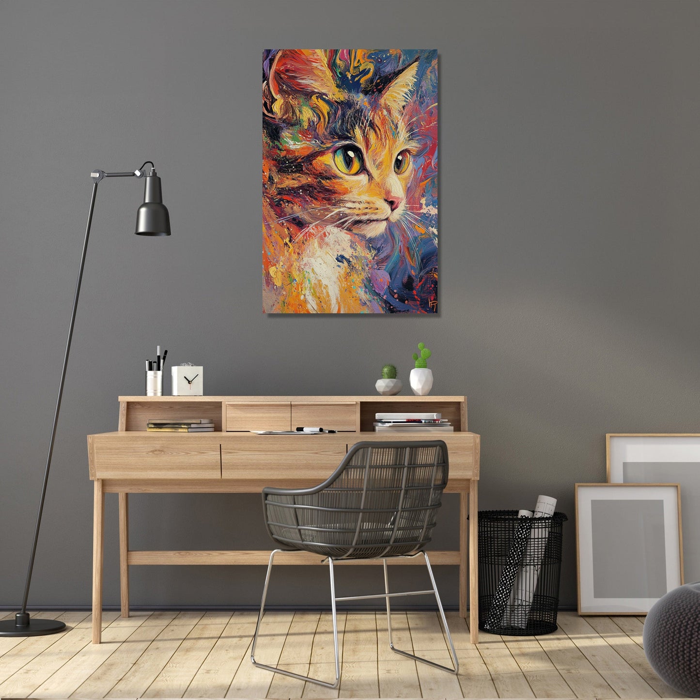 Whiskered Wonder Canvas