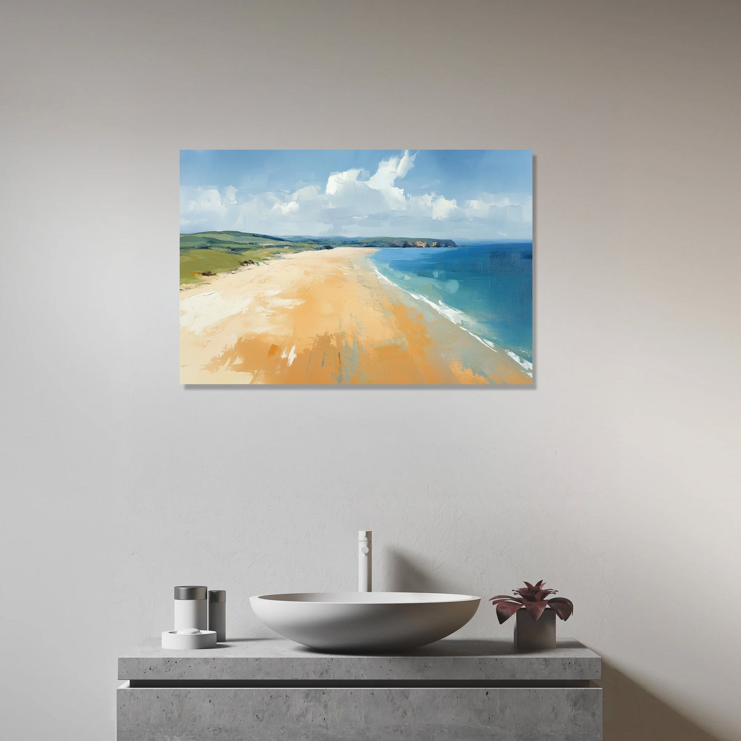 Serenity Shoreline Canvas